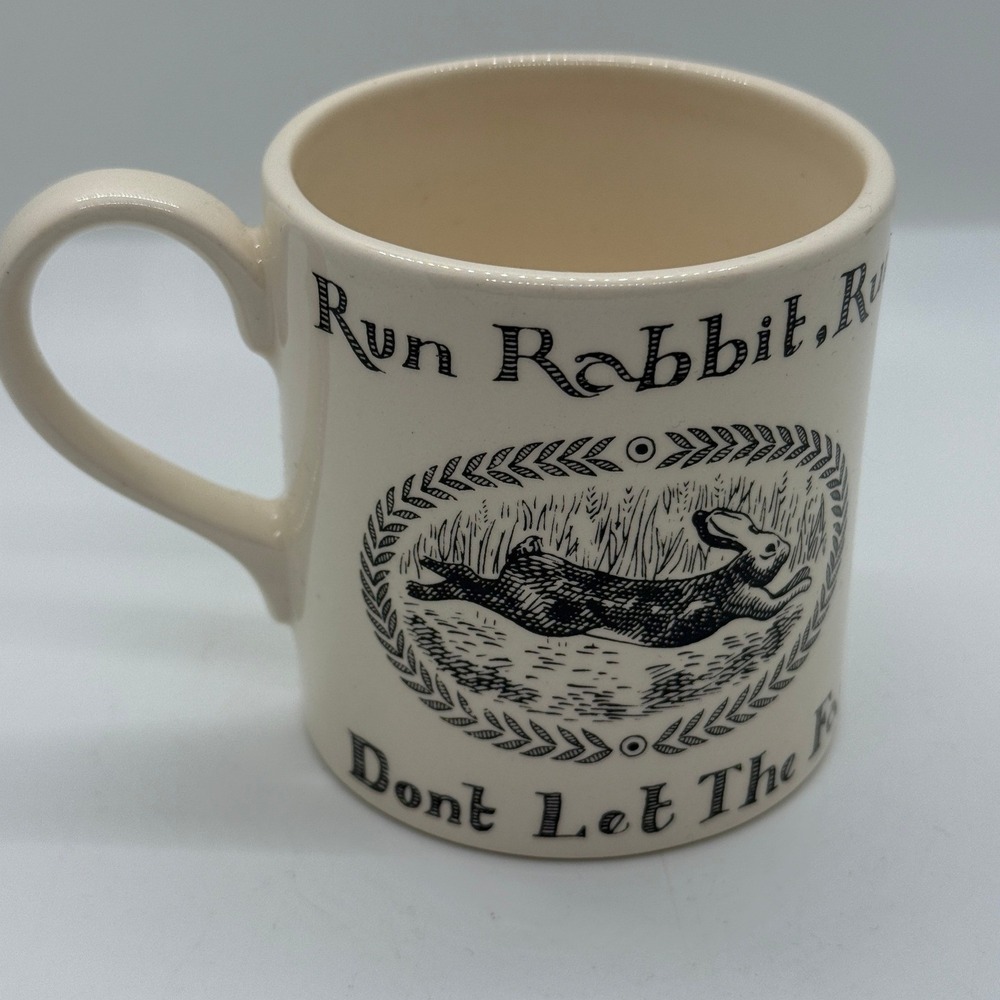 Bridgewater Nursery Rhymes Run Rabbit Small Mug England